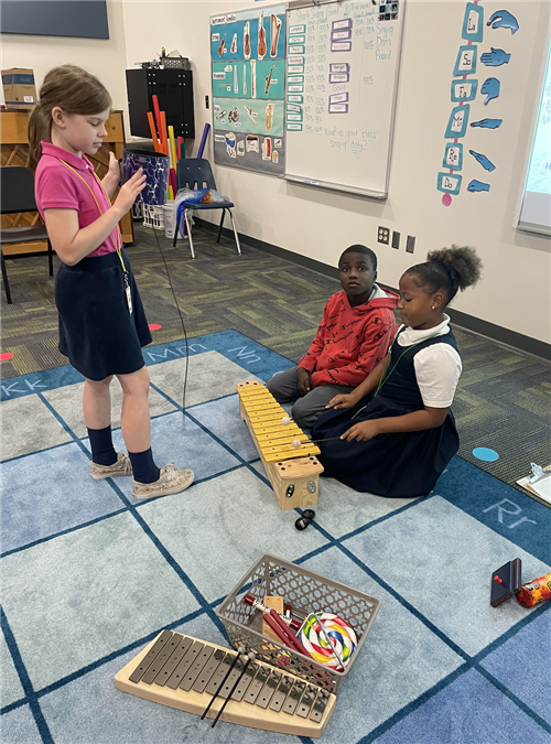 Students Adding Sounds